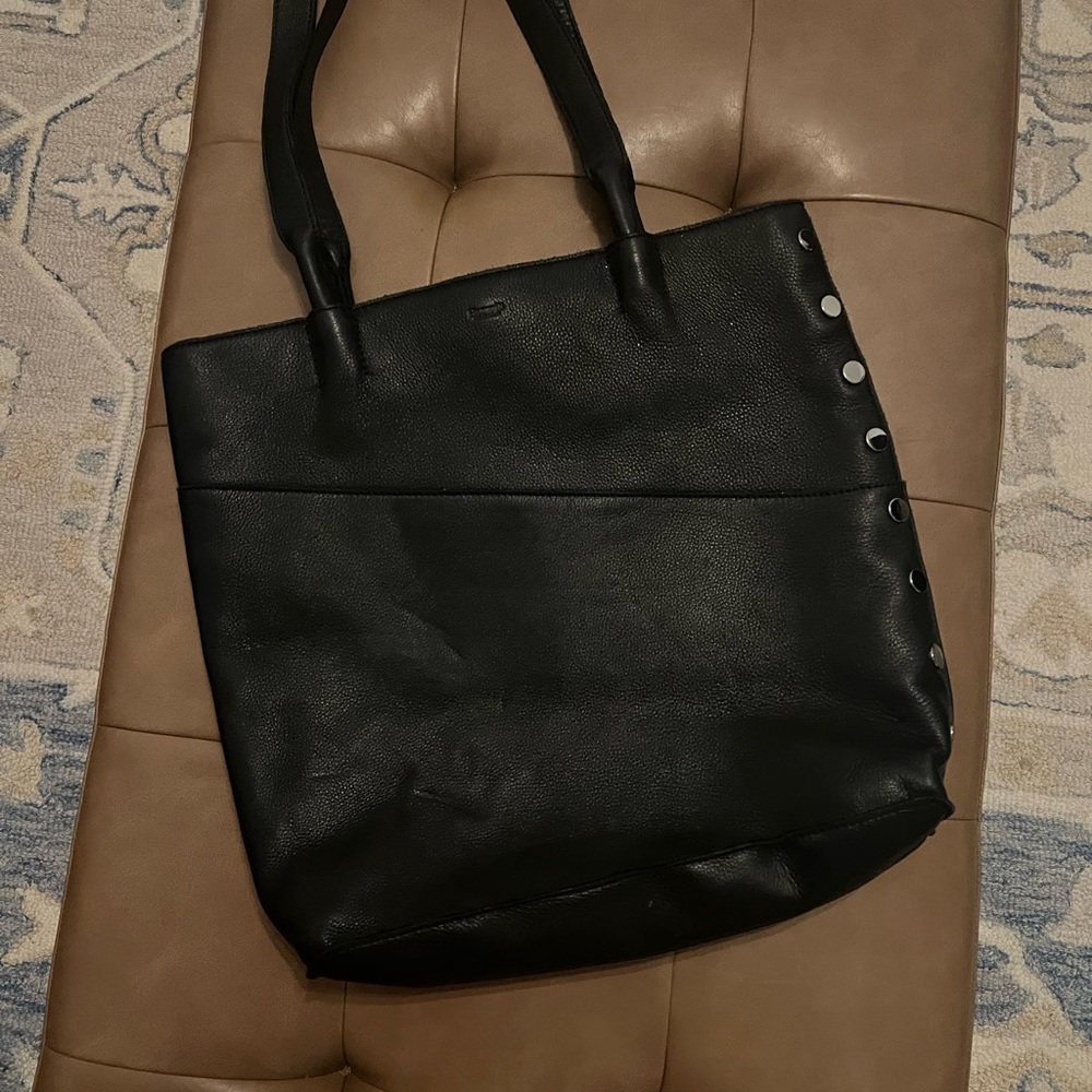 Hammitt LA black leather tote